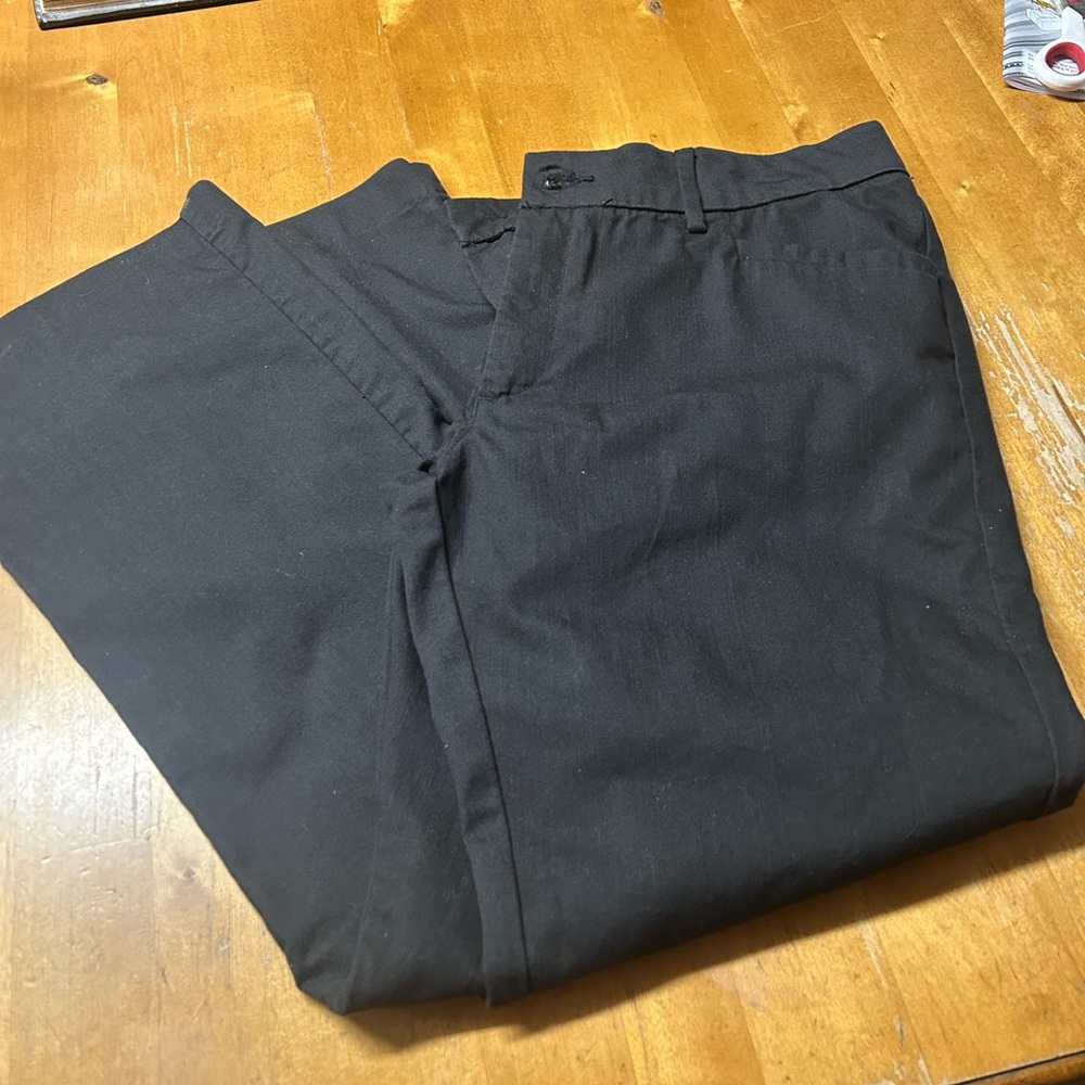 Lee no gap dress pants 2 pair one denim one gray size women’s 16 petite